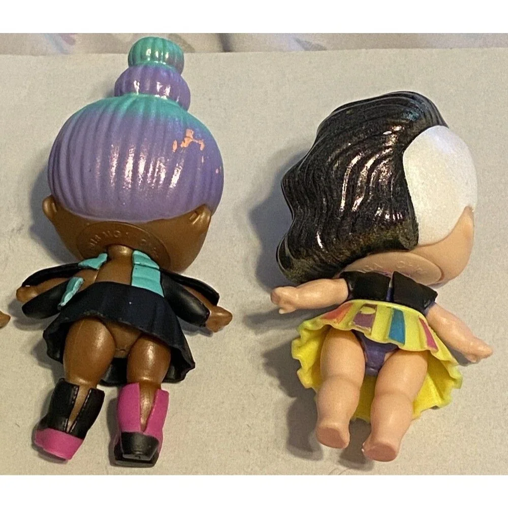 LOL Surprise Dolls Lot 8 Dolls, 2 Babies, 3 pets, 21 Accessories Bundle GUC